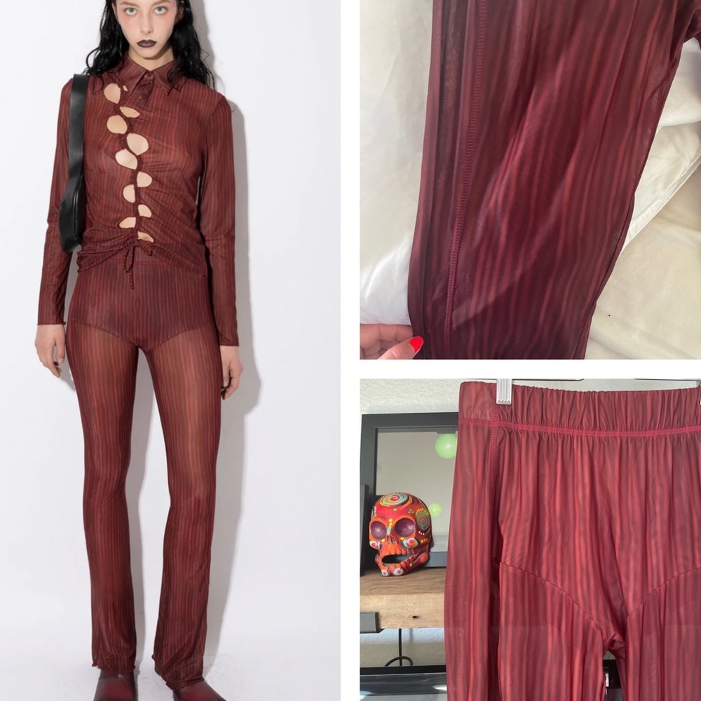 AVAVAV Apartment Pants in Red Stripe